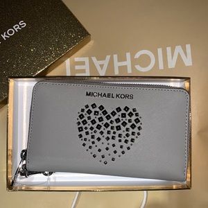 Michael Kors Wallet Giftables Ash Grey Phone Case